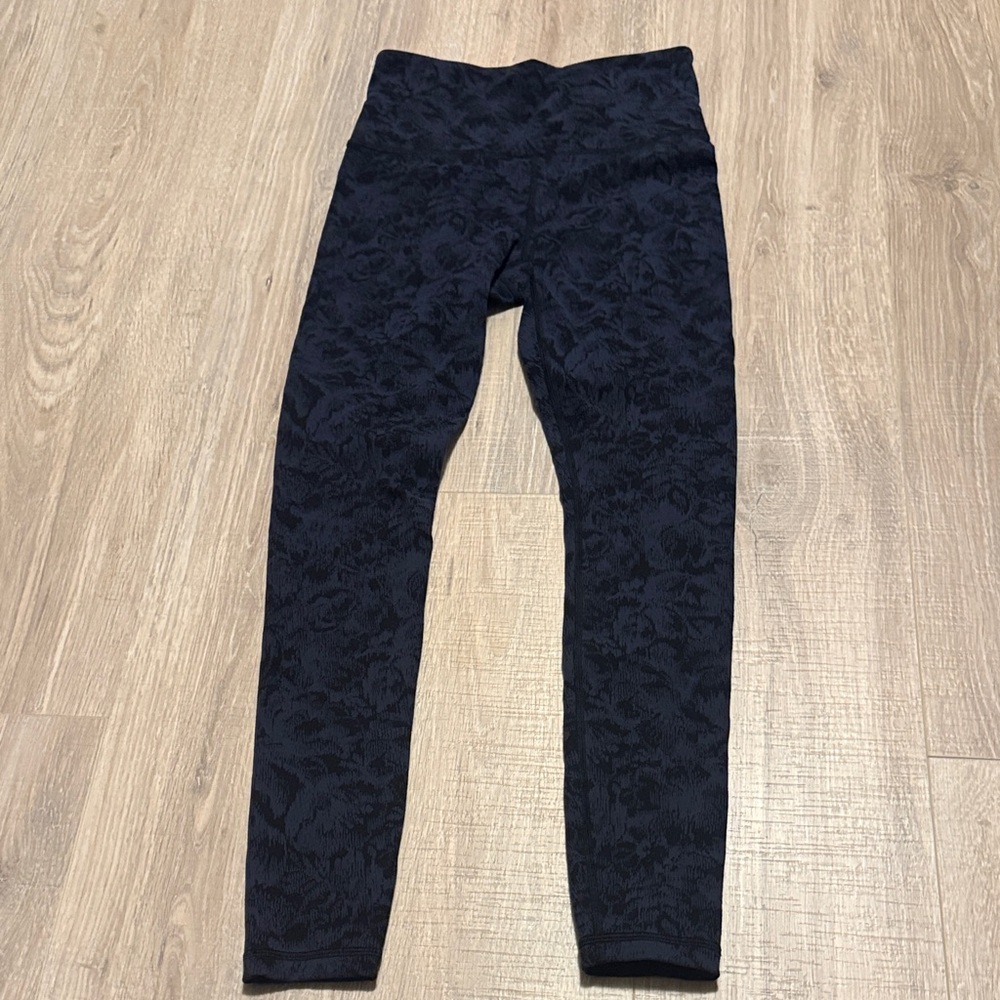 Athleta Black Patterned Leggings